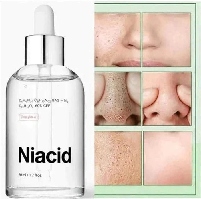 Niacid Face Serum with 60% GFF, 50ml – Advanced Skin Brightening & Repair Formula