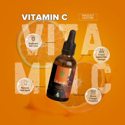 Brightening Vitamin C Face Serum | Vitamin C & Hyaluronic Acid