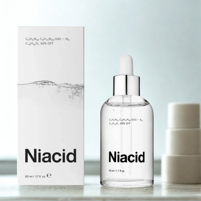 Niacid Face Serum with 60% GFF, 50ml – Advanced Skin Brightening & Repair Formula